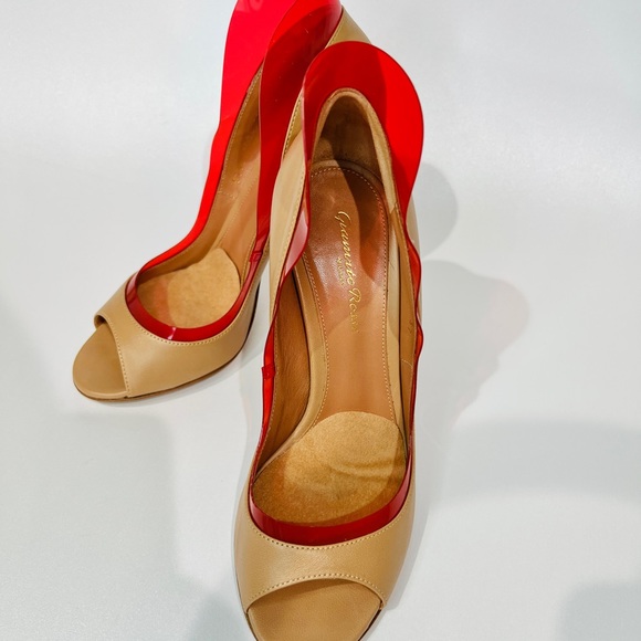 Gianvito Rossi peep toe high heels - Picture 6 of 9